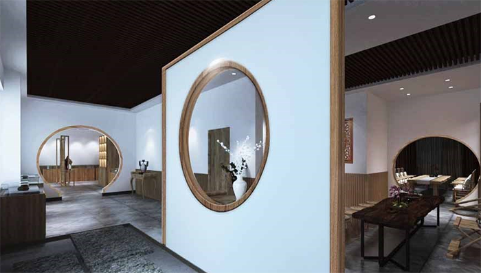 新中式茶室会所设计装修，带给你不一样的视觉感受！